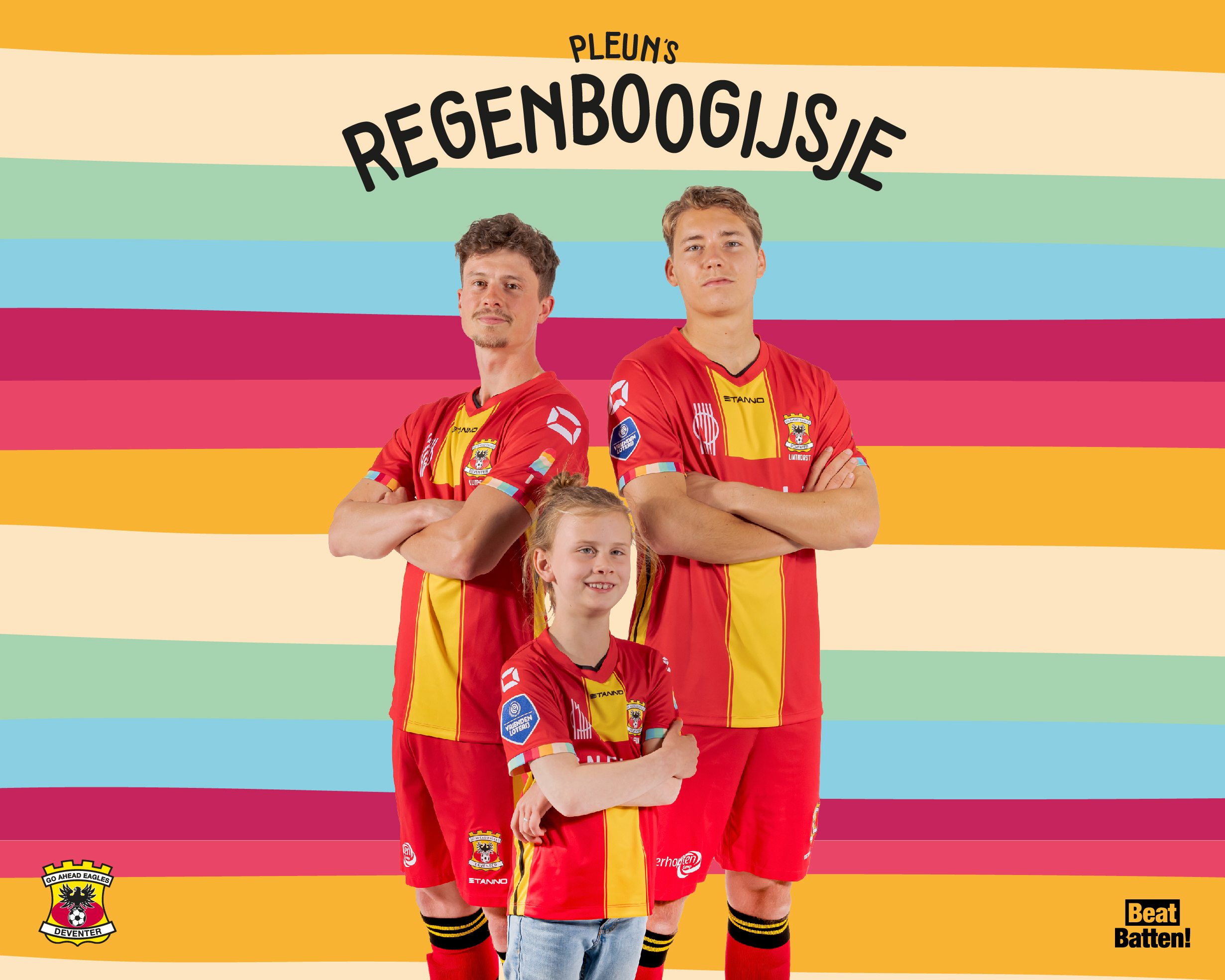 Go Ahead Eagles Meer Dan Voetbal, Voor Pleun en Beat Batten logo