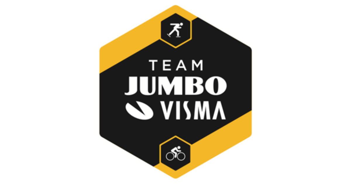 HersenStrijd fonds and Team-Jumbo Visma logo