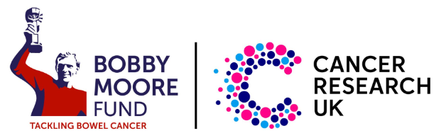 Bobby Moore Fund x Cancer Research UK logo