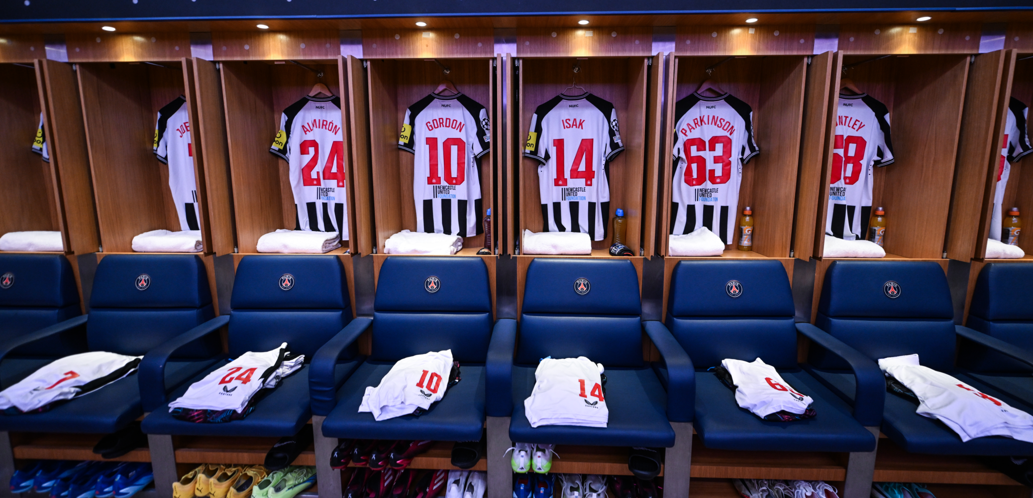 event banner for Newcastle United - Brentford