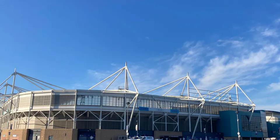 event banner for Southampton - Coventry City