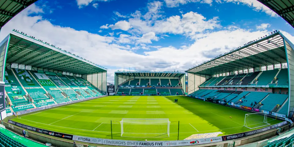 event banner for Hibernian W - Hearts W