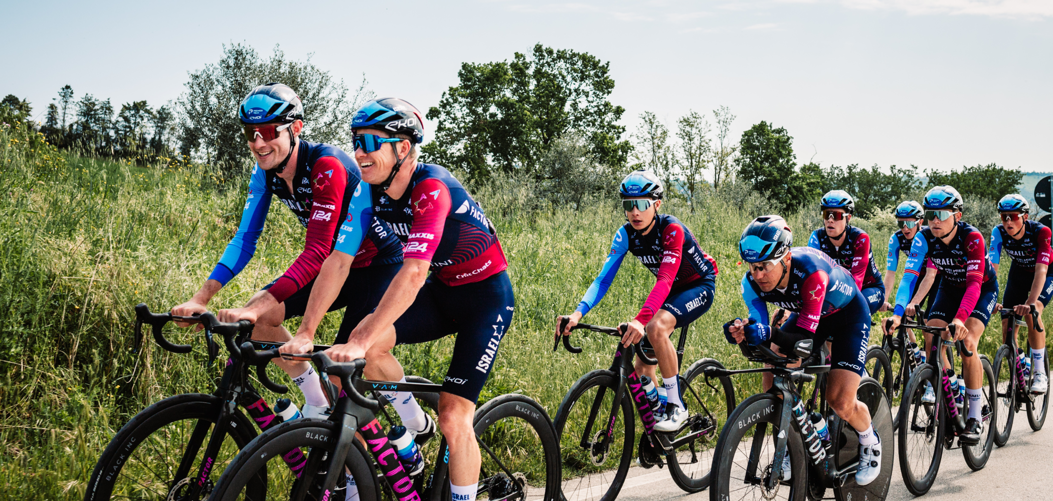 event banner for Israel Start-Up Nation | Tour de France 2021