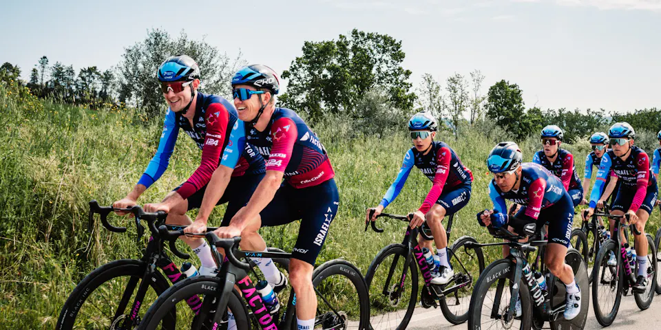 event banner for Israel Start-Up Nation | Tour de France 2021