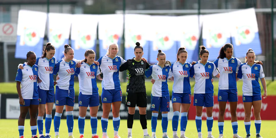 event banner for Blackburn Rovers W - Sheffield Utd W