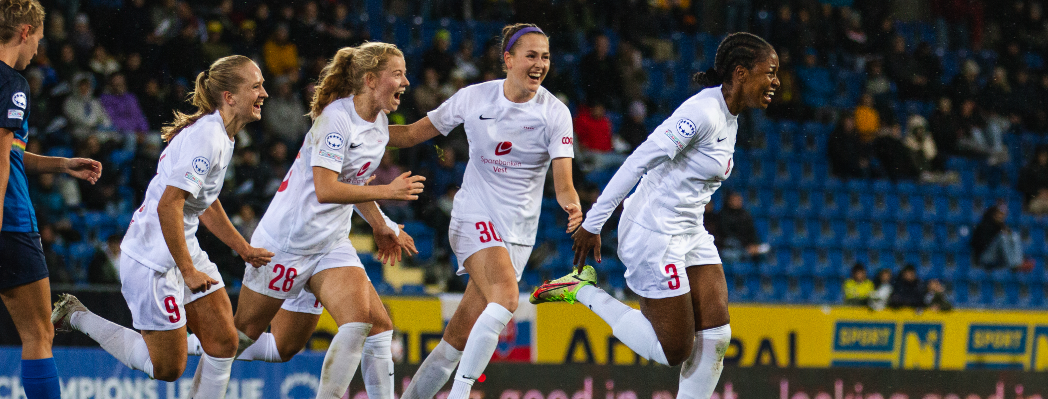 event banner for SK Brann Kvinner - Vålerenga W