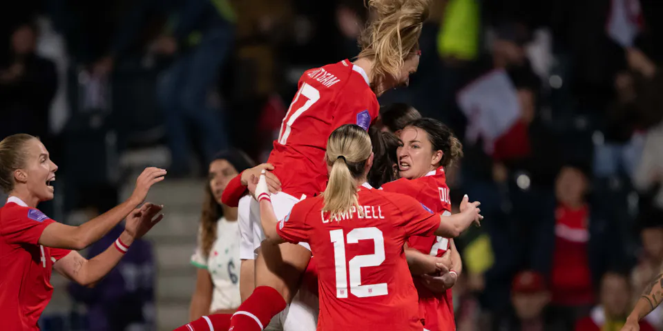 event banner for England W - Austria W