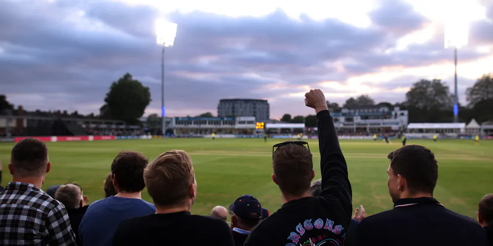event banner for Essex Cricket - Surrey
