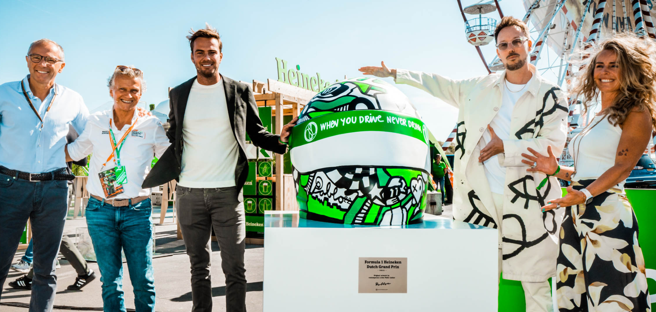 event banner for Formula 1 Heineken Dutch Grand Prix