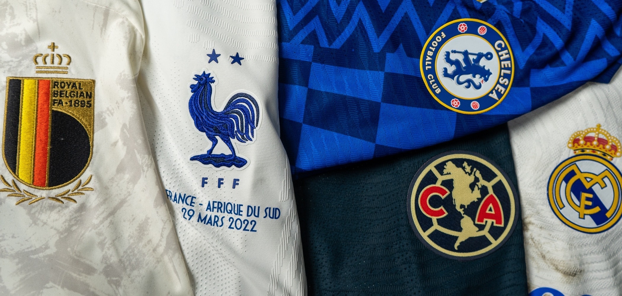World Football in 28 Shirts header image