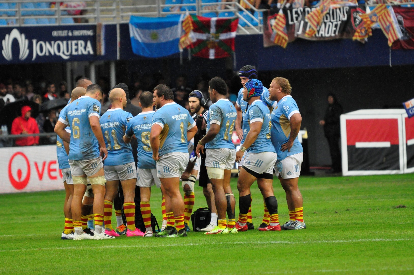 USA Perpignan - 120 Ans & Octobre Rose header image