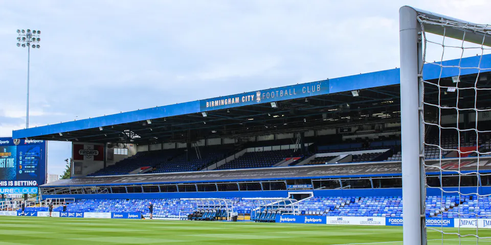 event banner for Forest Green Rovers - Birmingham City