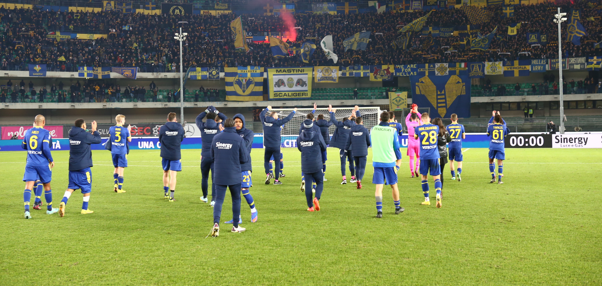 event banner for Hellas Verona - Salernitana