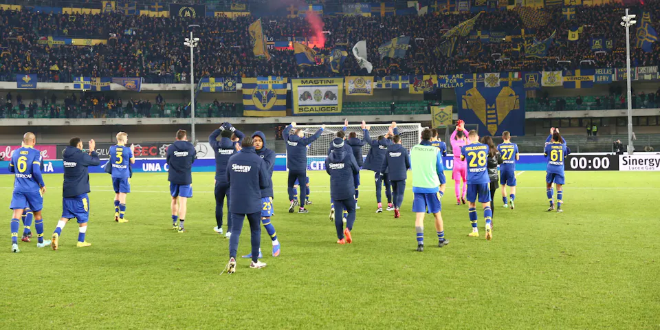 event banner for Hellas Verona - Salernitana