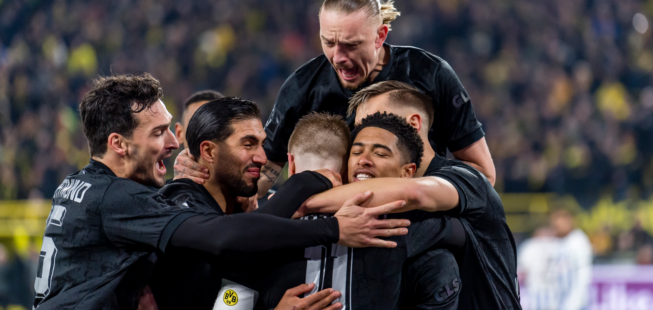 event banner for Borussia Dortmund - Hertha BSC