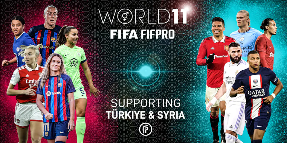 event banner for FIFPRO World 11