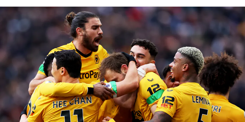 event banner for Wolverhampton Wanderers - Tottenham Hotspur