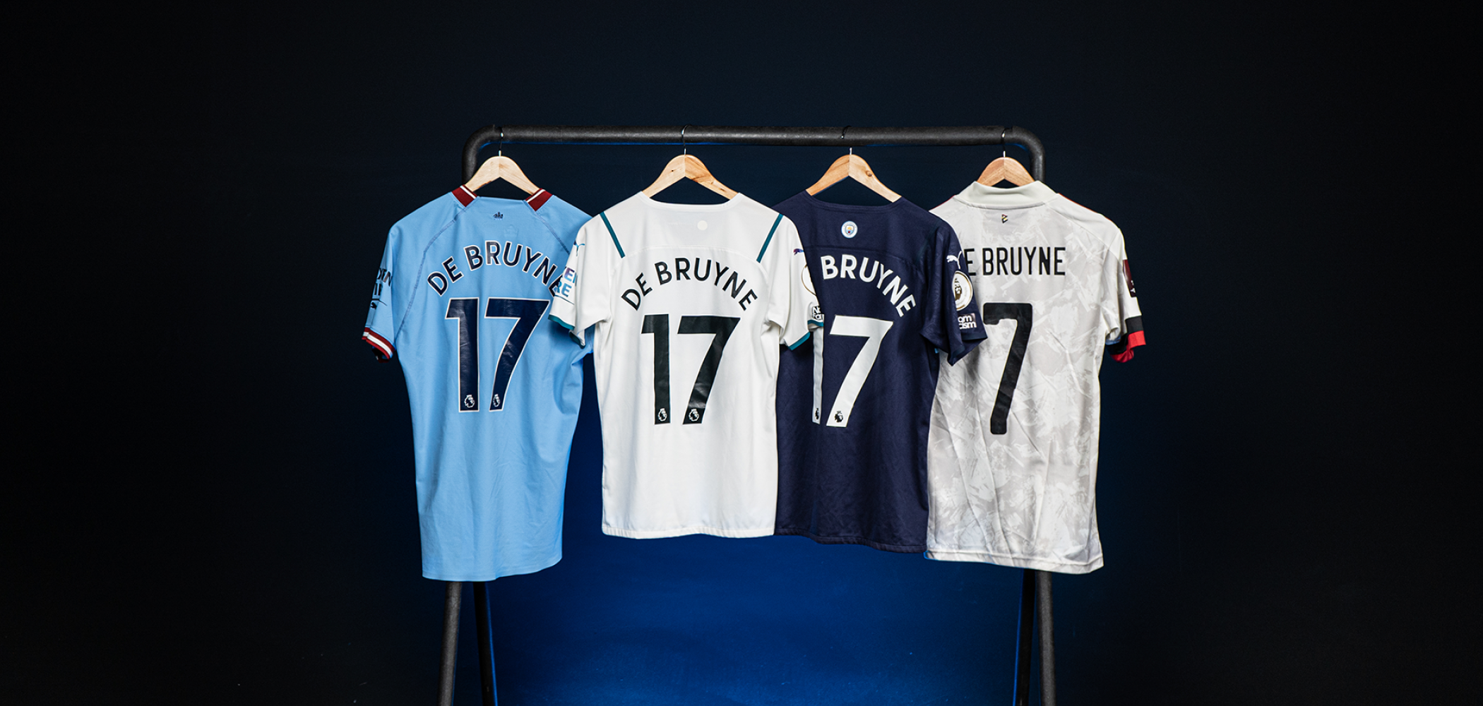 event banner for Kevin de Bruyne Shirts Fundraiser