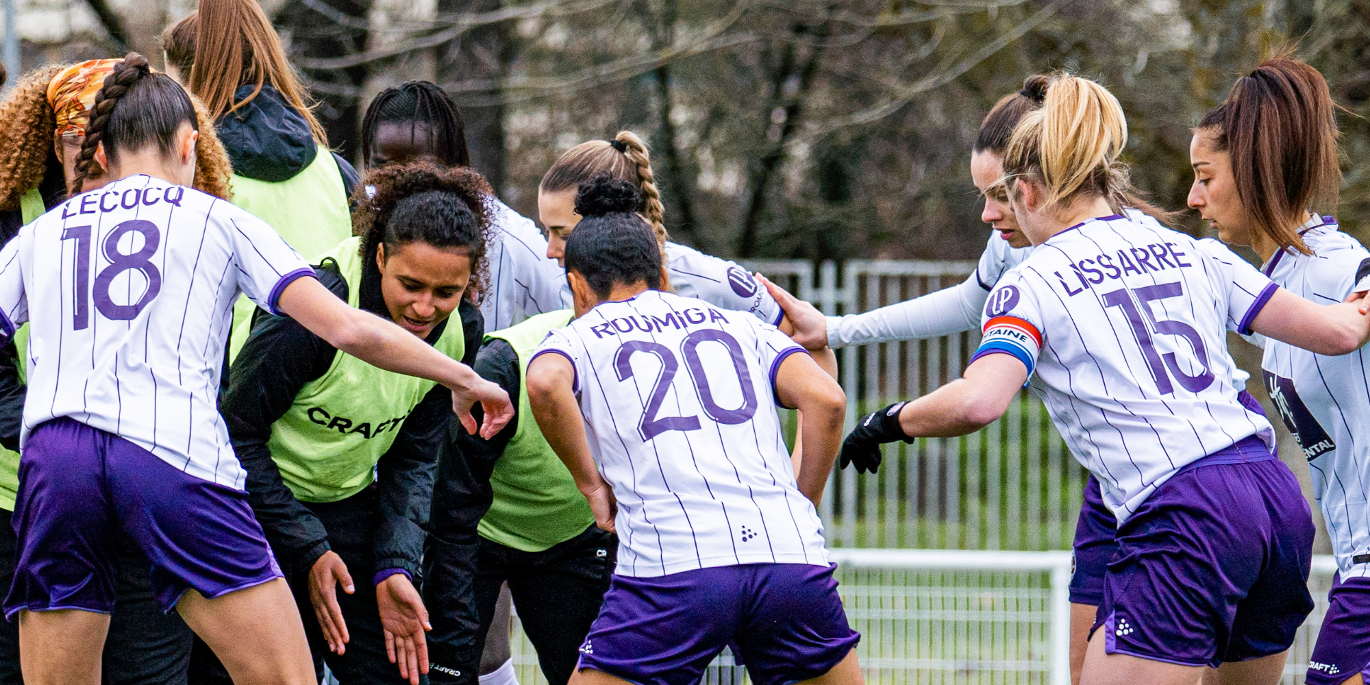 Toulouse FC Féminines - OM Féminines header image