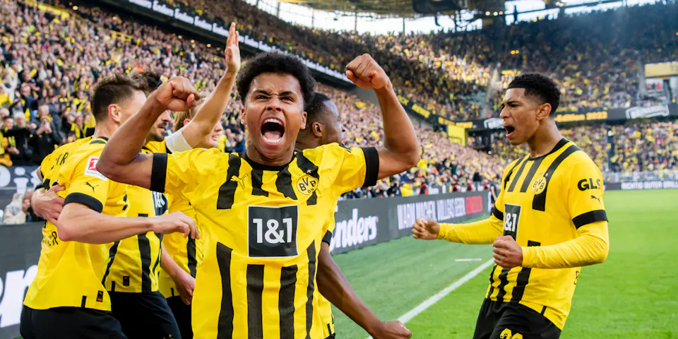 event banner for Borussia Dortmund - Borussia M'gladbach