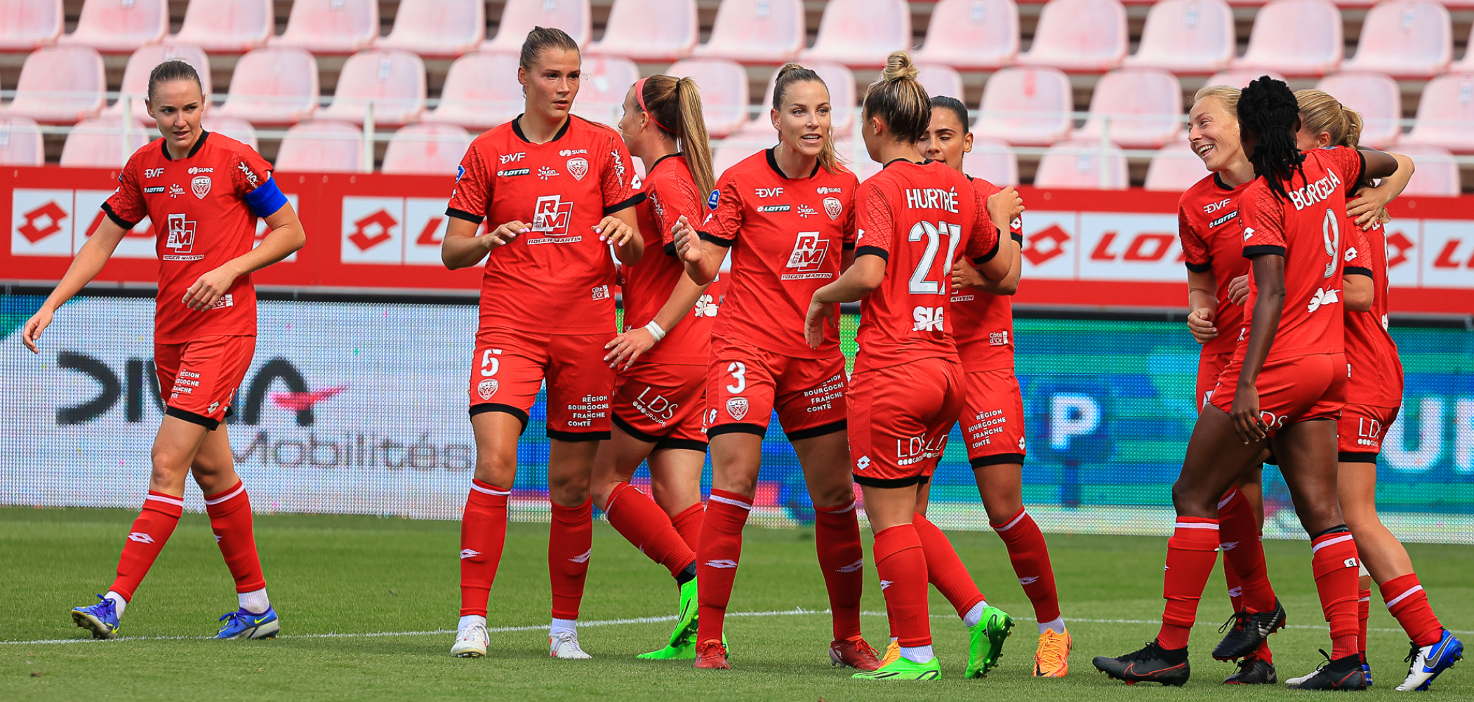 event banner for DFCO Féminin - Montpellier W