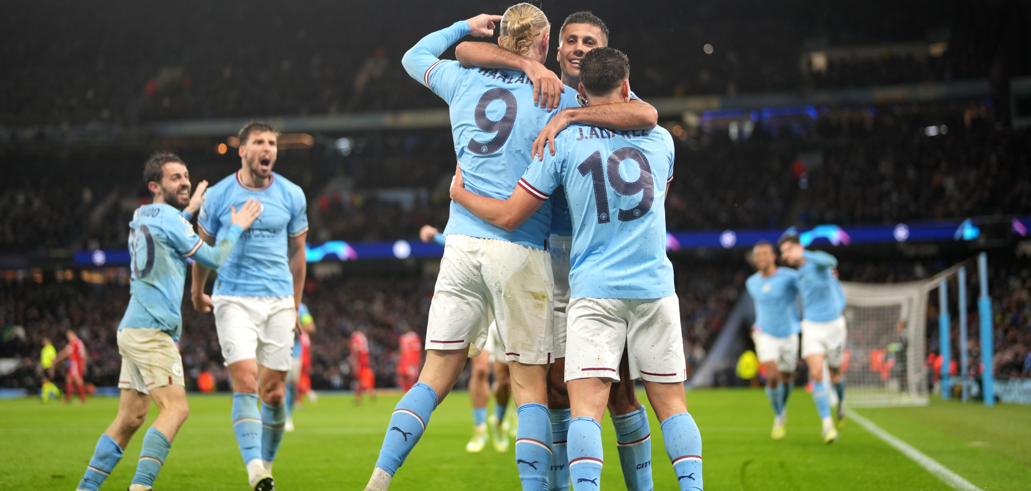 event banner for Manchester City - Inter Milan