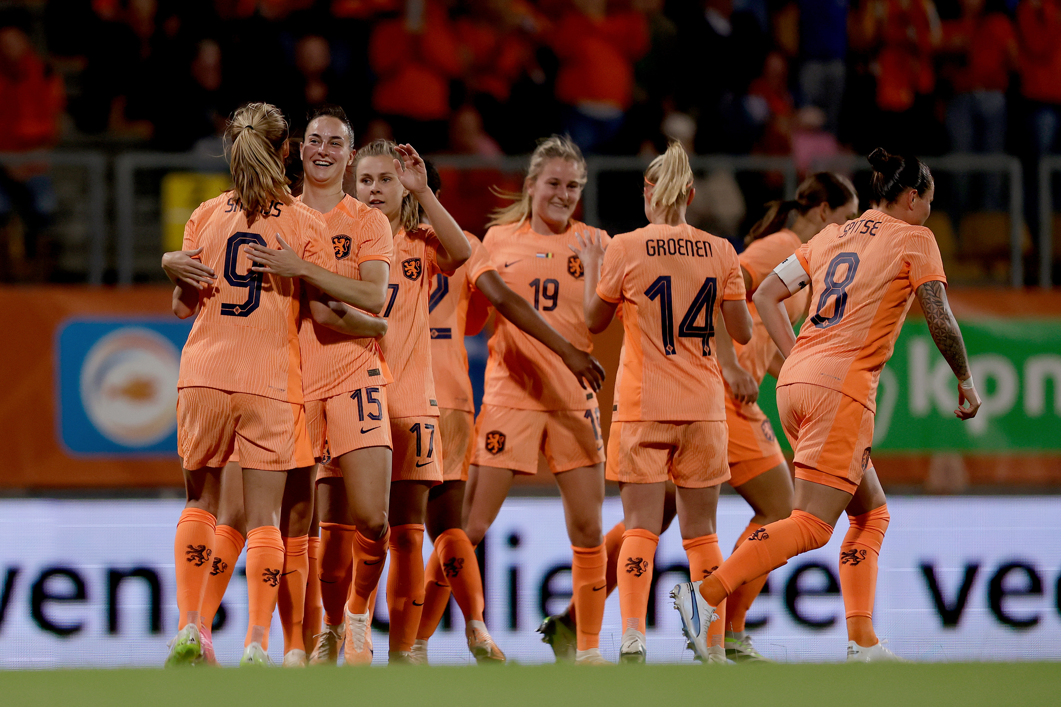 event banner for Netherlands W - Belgian Red Flames