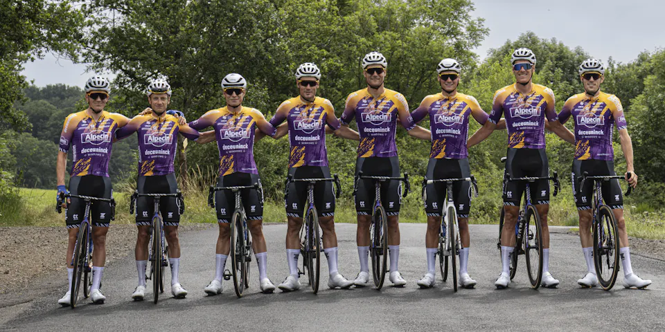 event banner for Alpecin-Deceuninck | Merci Poupou 2023