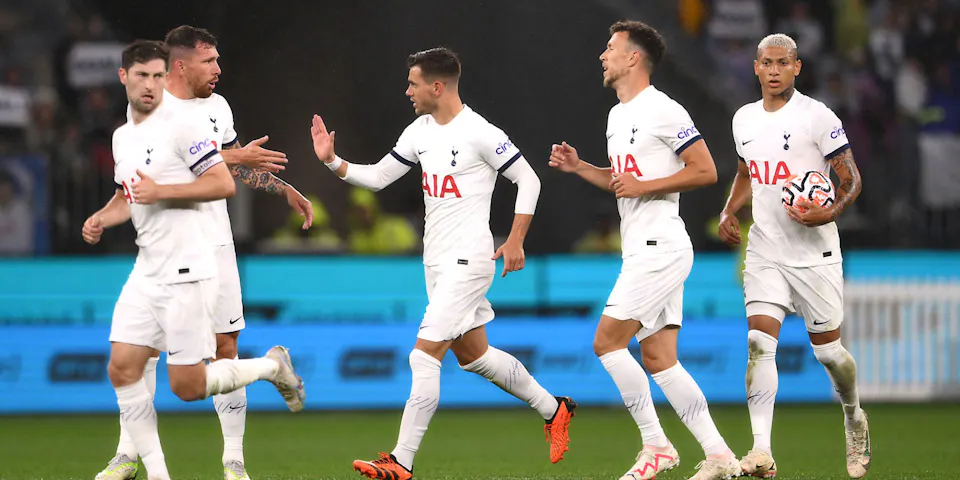 event banner for Tottenham Hotspur - West Ham United
