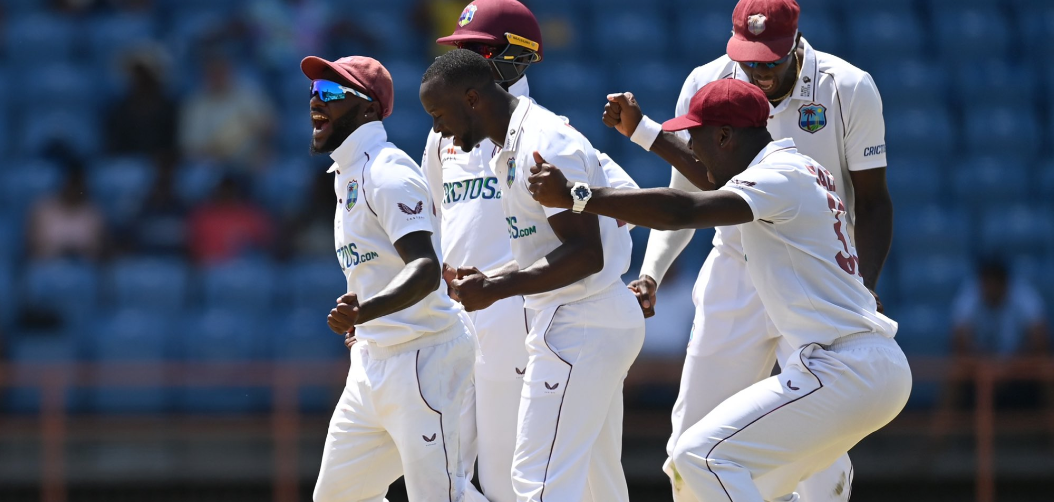 event banner for West Indies vs India 2nd Test