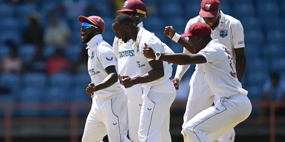 event banner for West Indies vs India 2nd Test