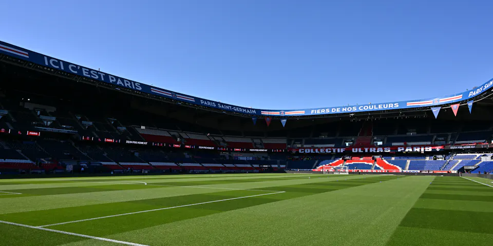 event banner for Paris Saint-Germain - Inter