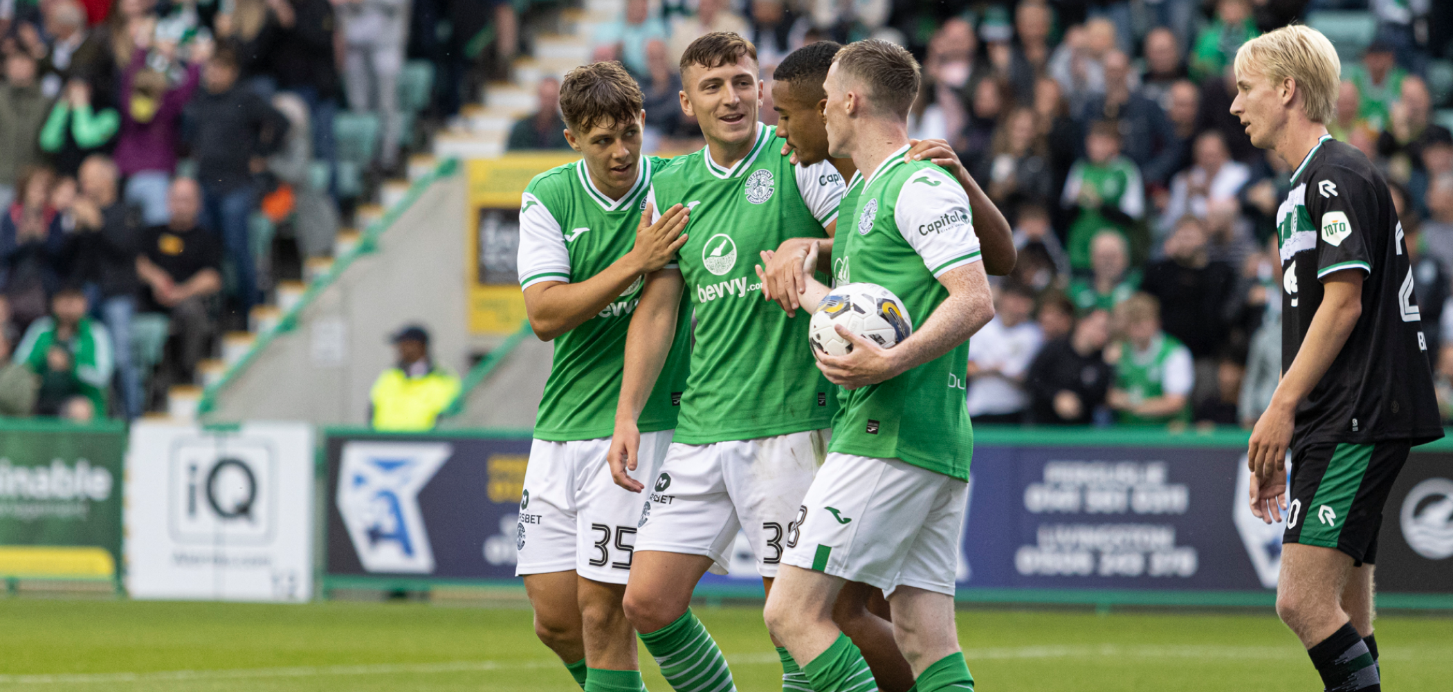 event banner for Hibernian - St. Mirren