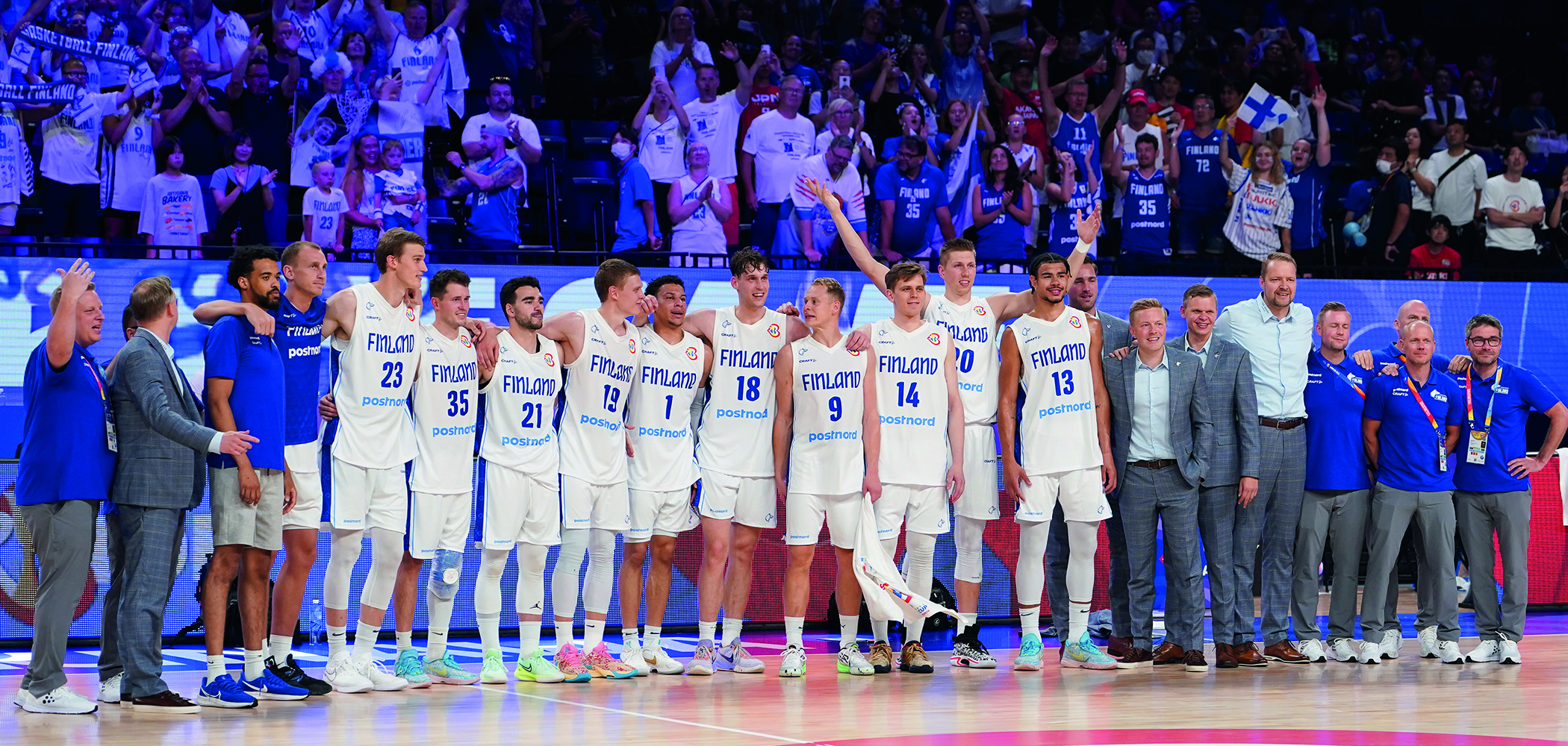 Finnish Basketball - FIBA World Cup header image
