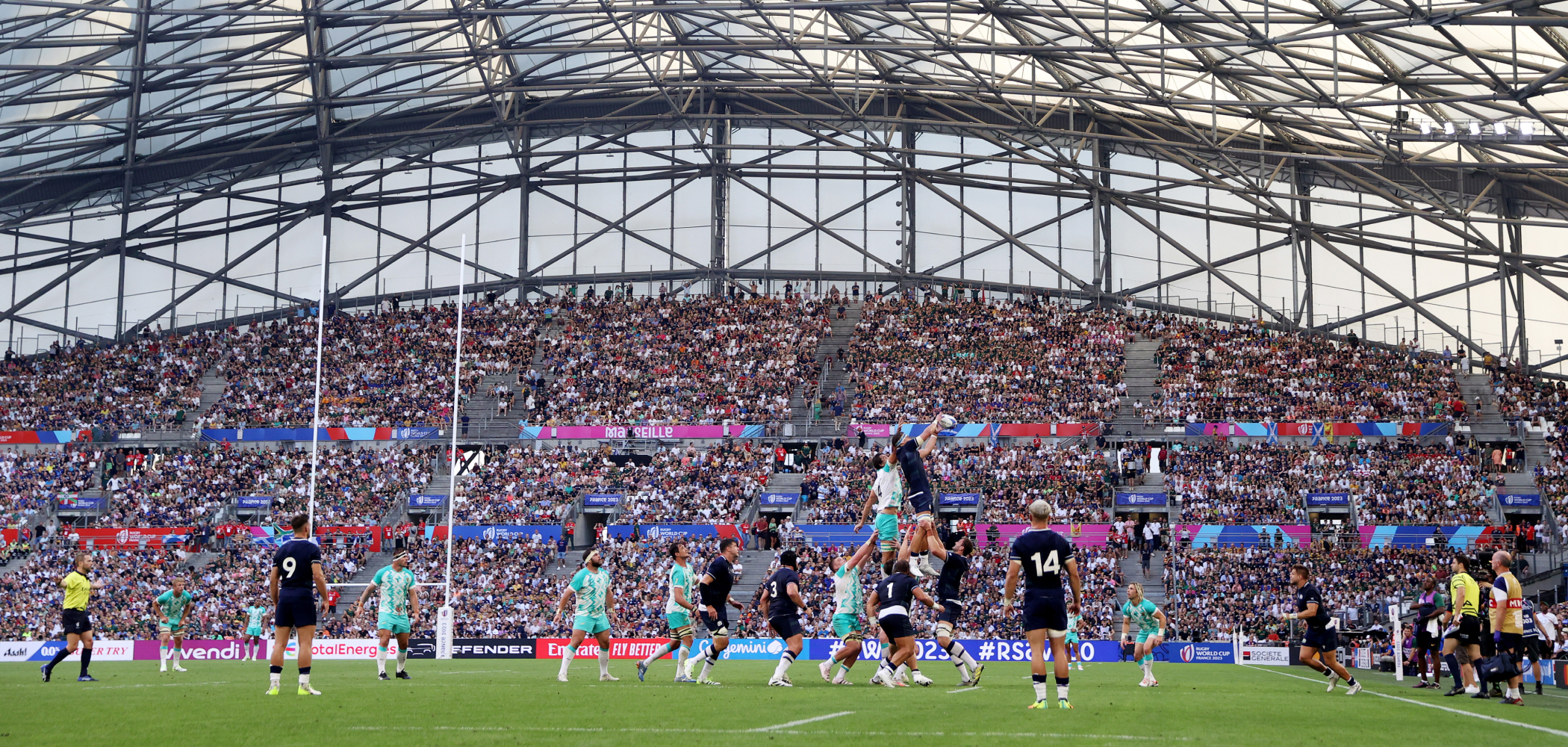 event banner for South Africa v Scotland