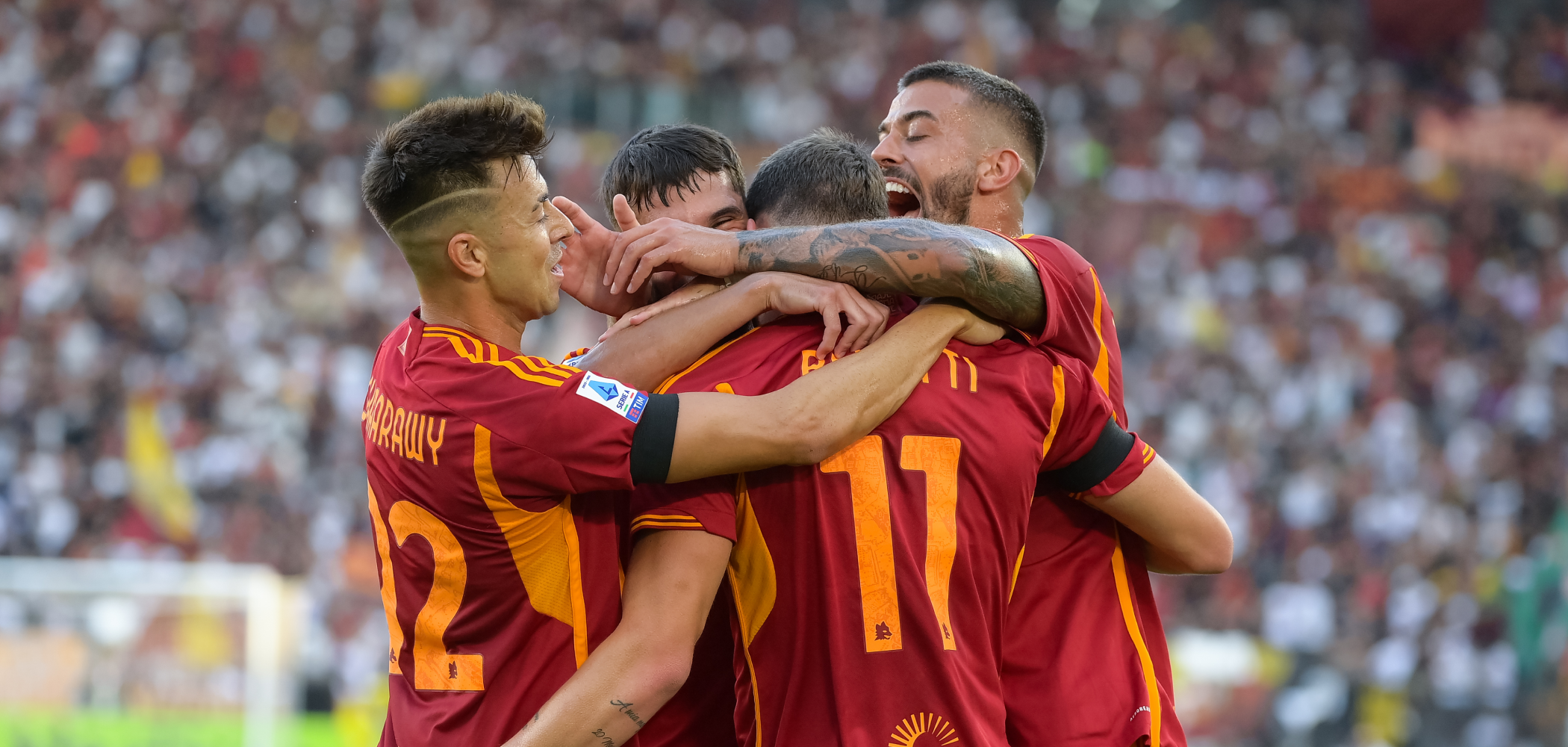 event banner for AS Roma - Empoli