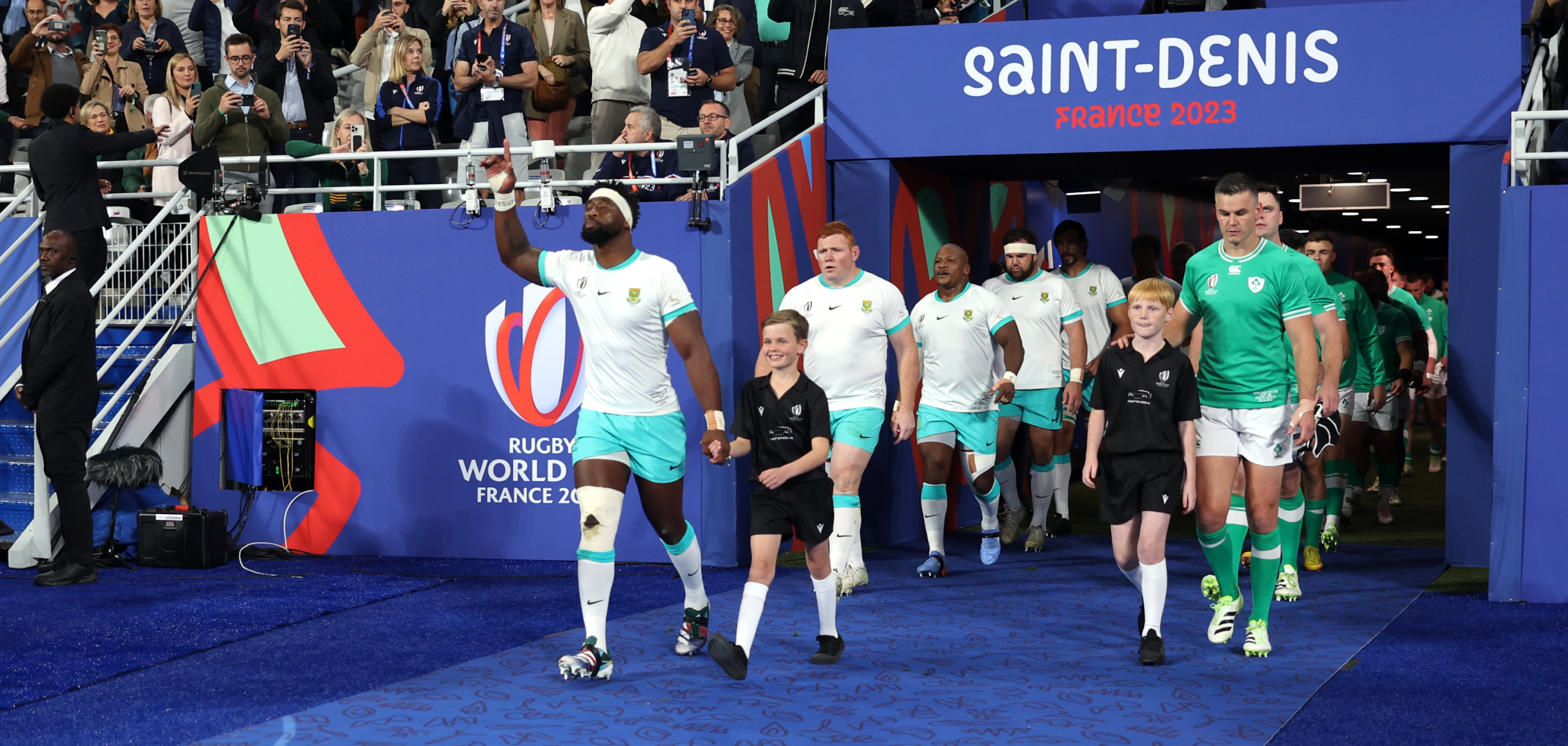 event banner for South Africa v Ireland