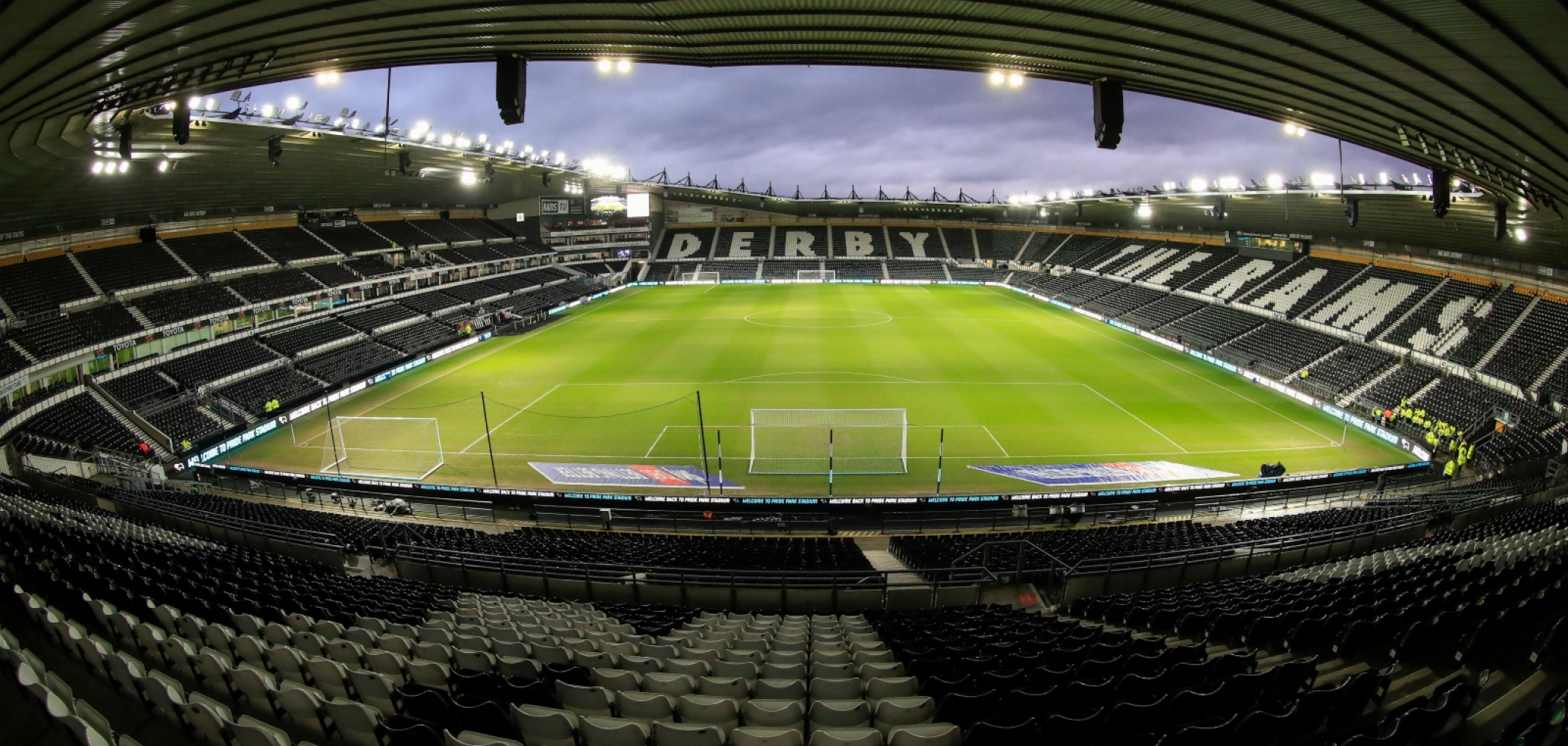 Blackpool - Derby County header image