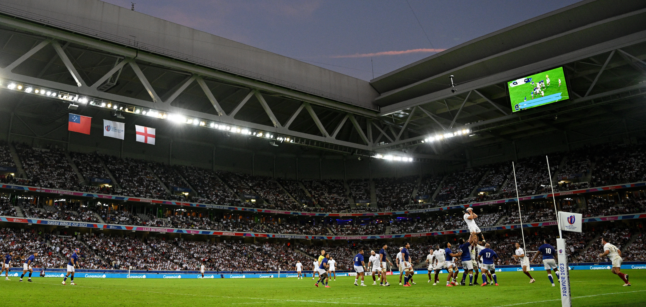 England v Samoa header image