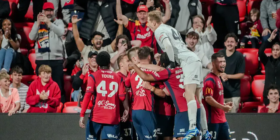 event banner for Adelaide United - Sydney FC