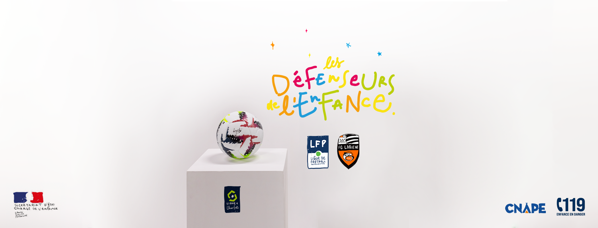 event banner for FC Lorient - FC Metz