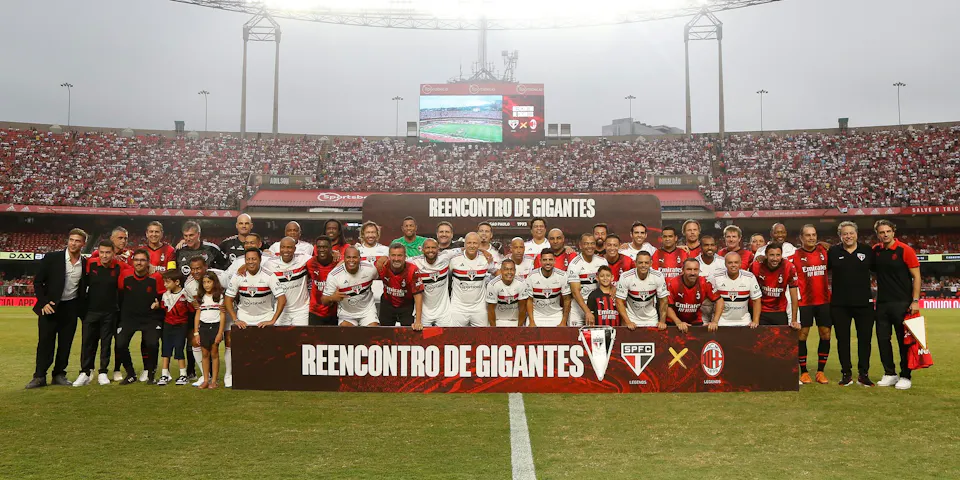 event banner for São Paulo Jogo das Lendas