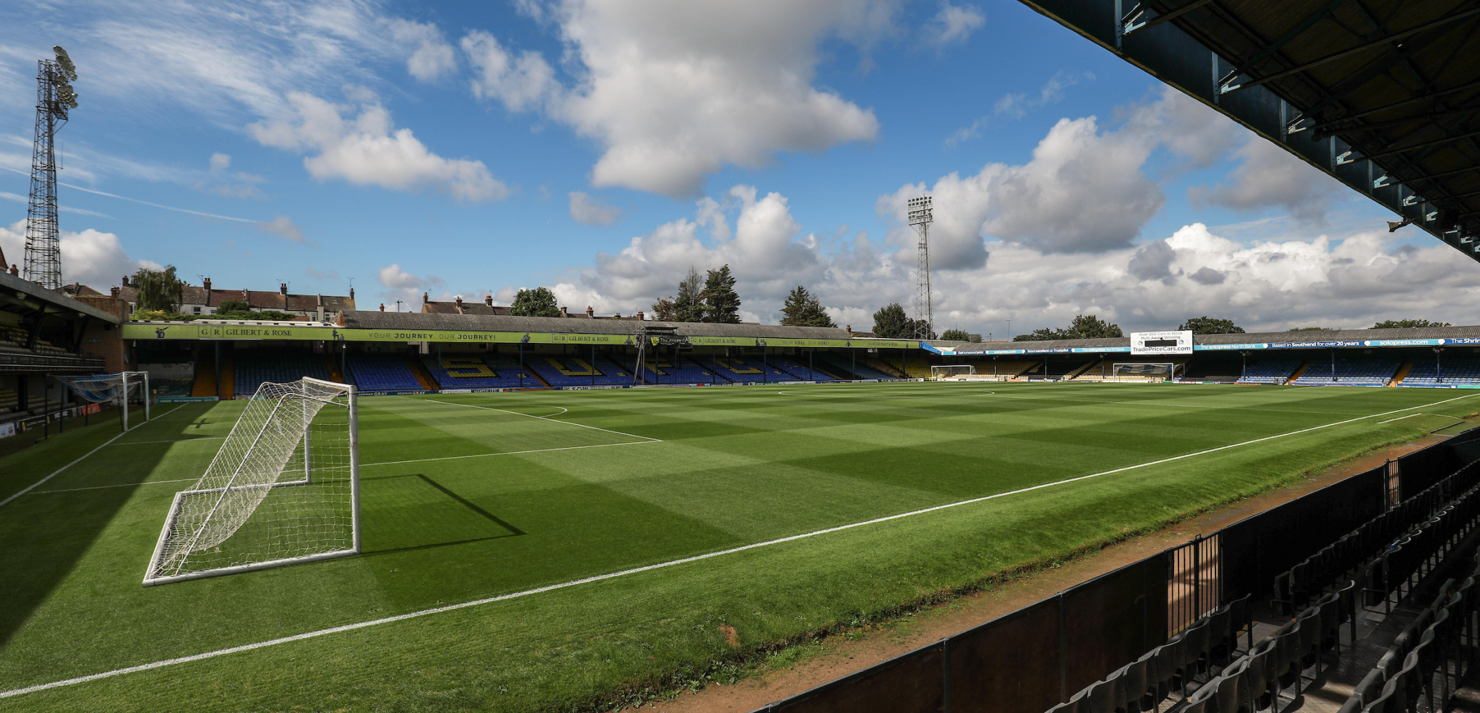 event banner for Southend United - Bromley