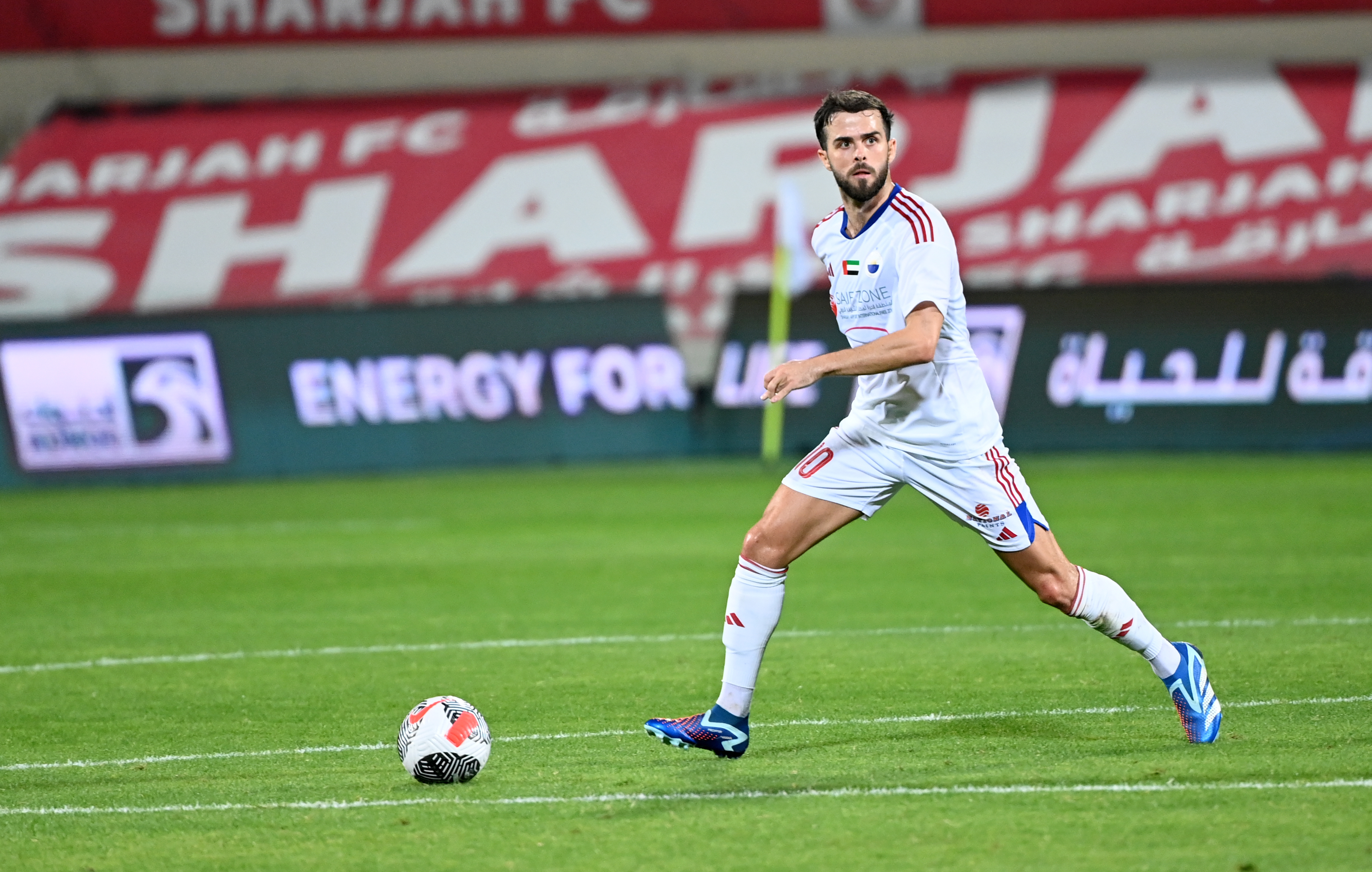 event banner for Sharjah FC - Shabab Al Ahli Dubai