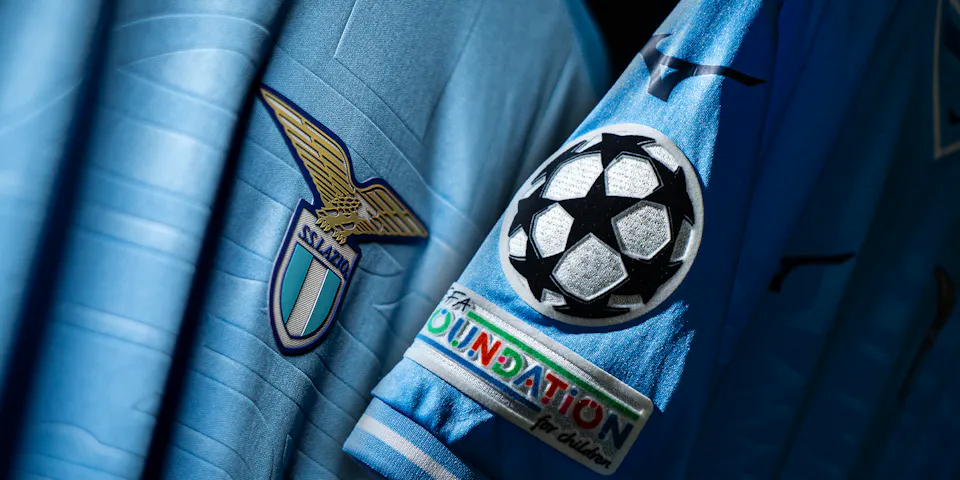 event banner for Lazio - Bayern München