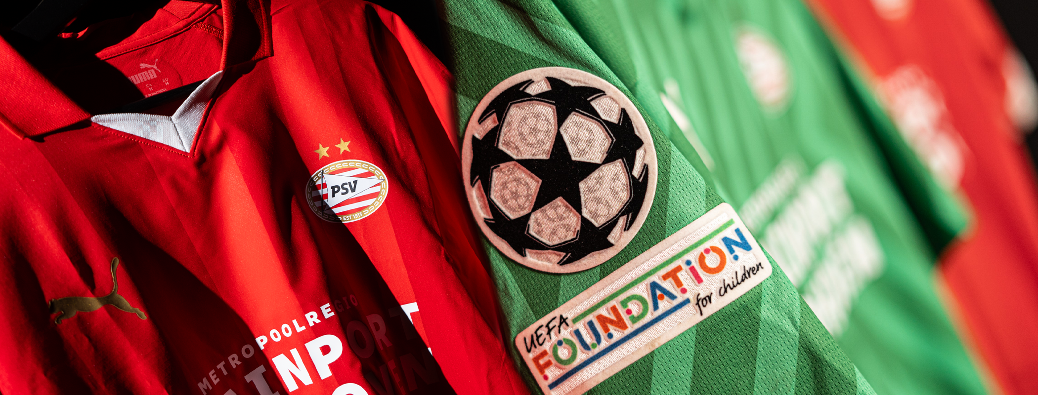 event banner for PSV - Borussia Dortmund