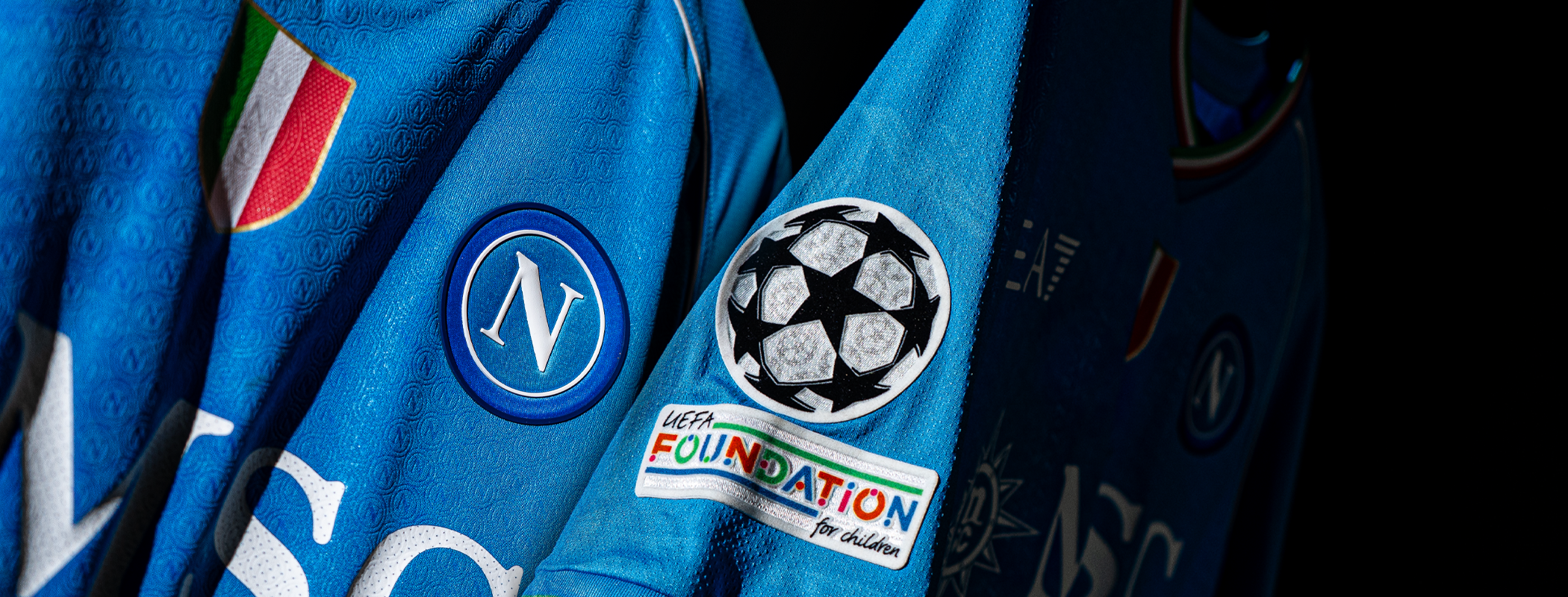 event banner for Napoli - FC Barcelona