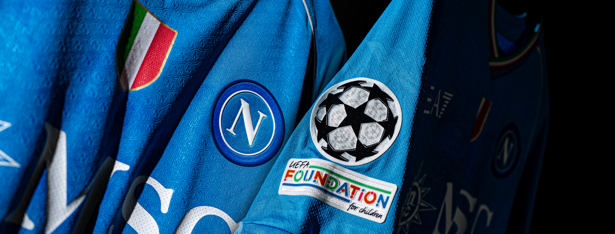 event banner for FC Barcelona - Napoli