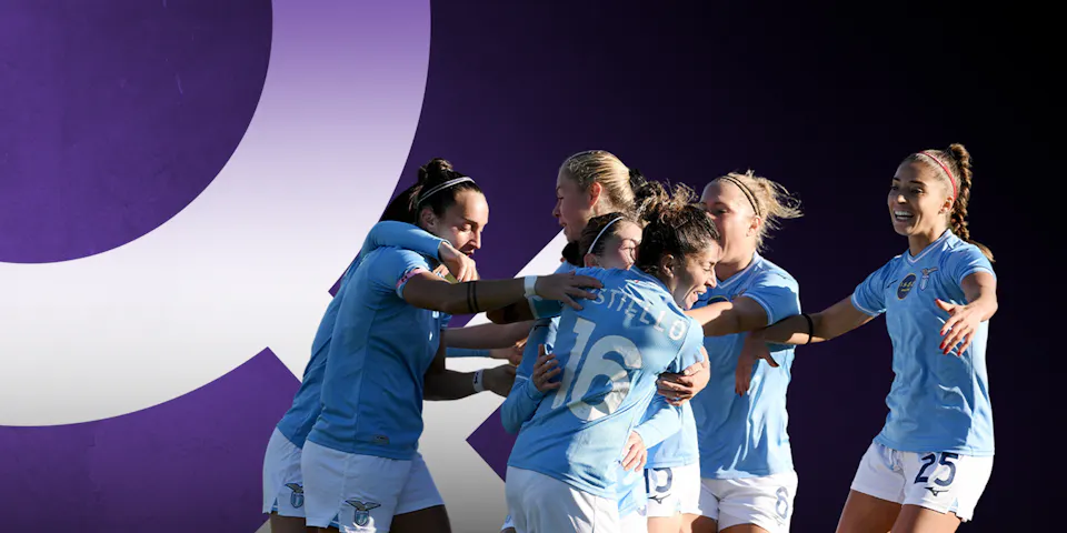 event banner for Lazio W - Res Roma W