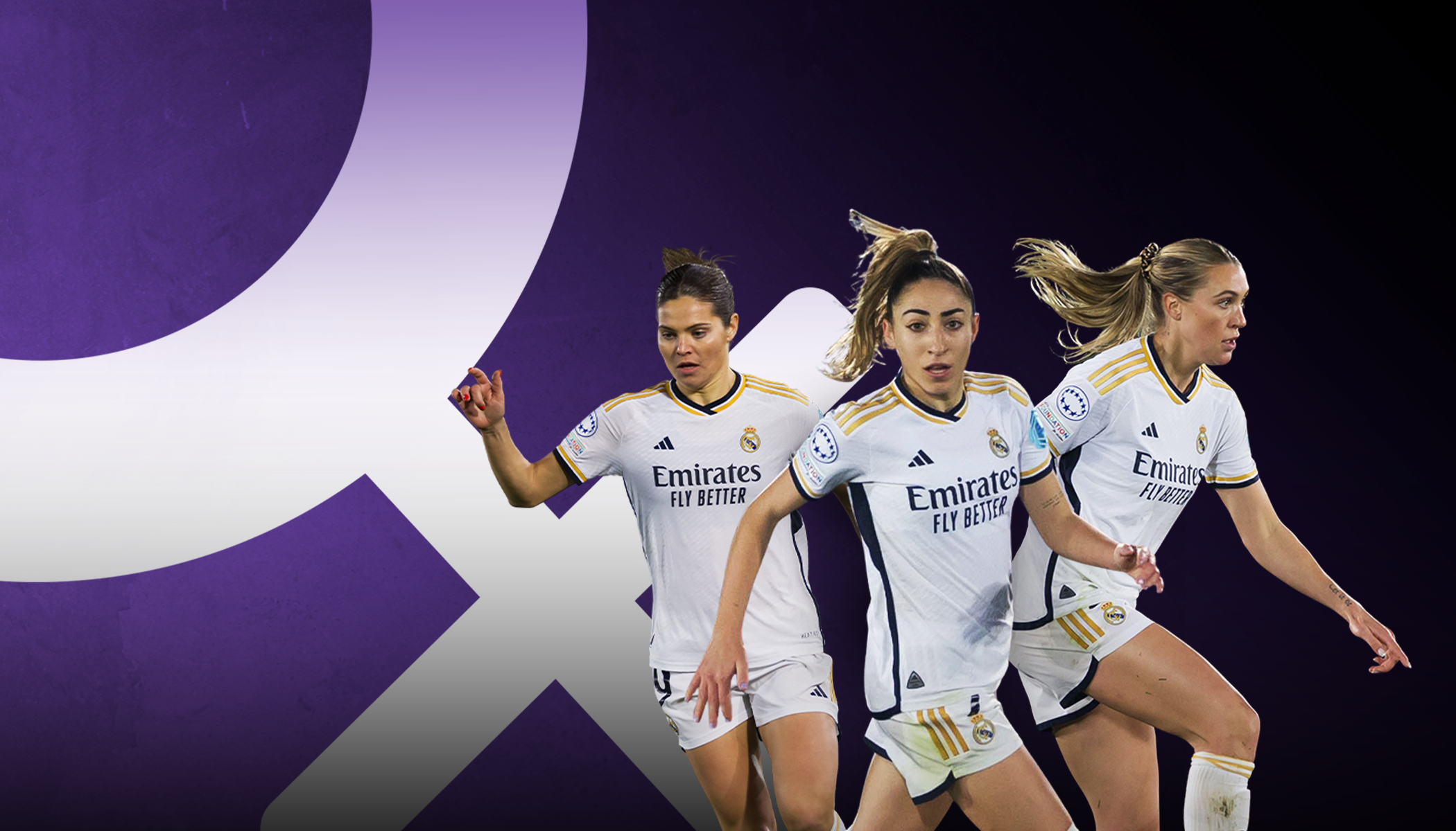 event banner for Real Madrid Femenino - BK Häcken